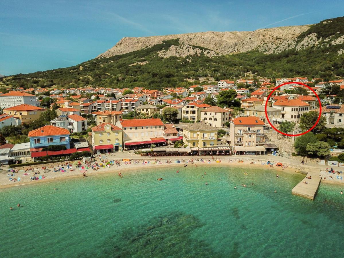 Apartment & Rooms Three Angels Baska  Bagian luar foto